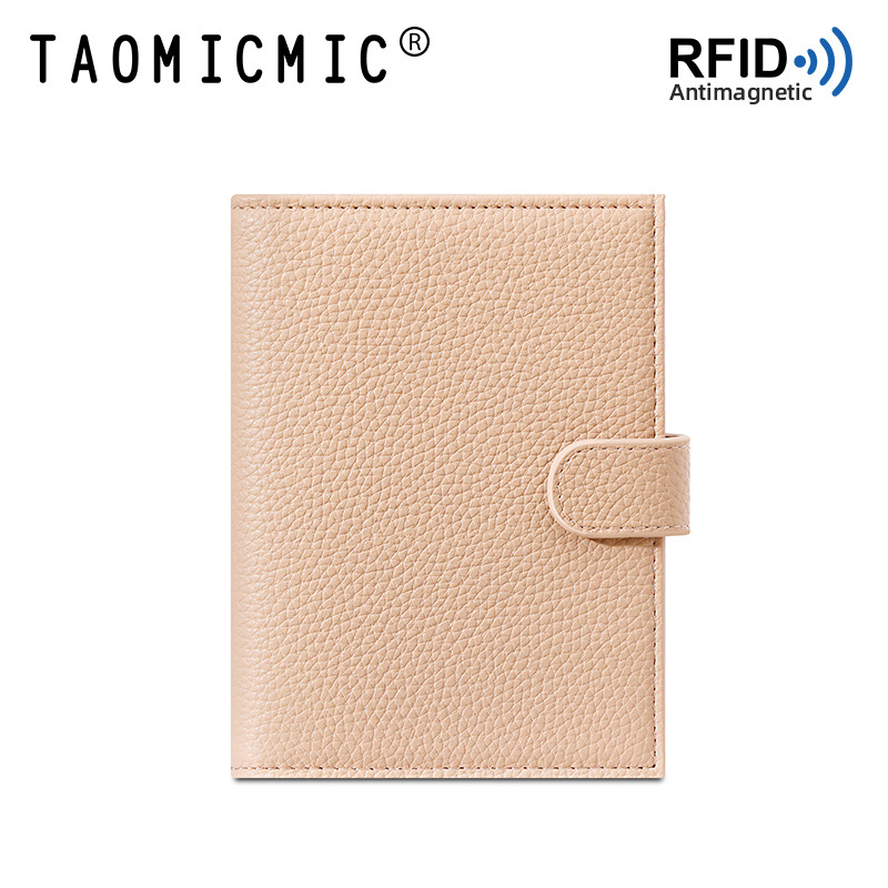 Passport Holder Rfid - LadiesLeather Passport Holder RFID Anti-Theft High