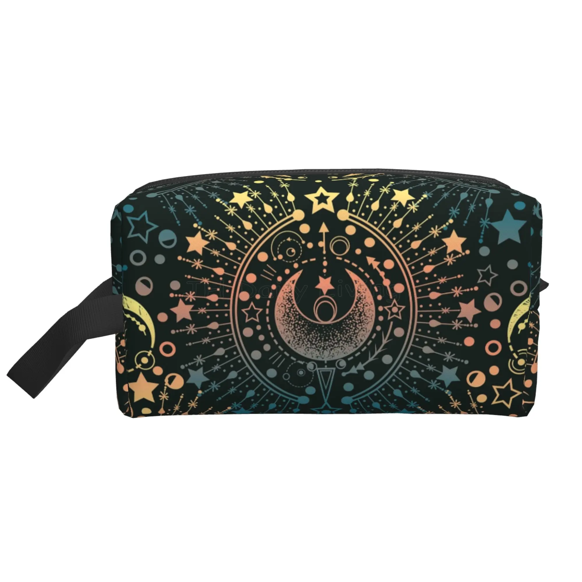 Travel Accessories Ideas - Moon Star Alchemy Magical Cosmetic Bags