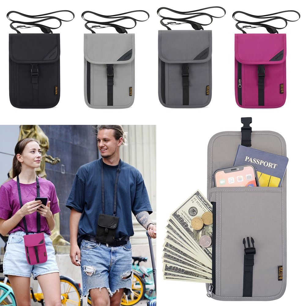 Passport Holder Rfid - Portable Travel Protective Cover Security Pouch