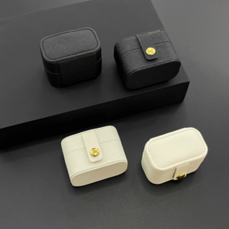 Travel Accessories Jewelry - Leather Portable Jewelry Box Desktop Travel
