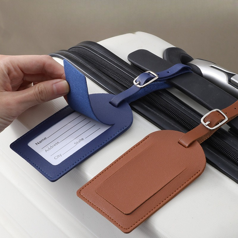 Women Men Luggage Tags PU Leat - đánh giá và giá Travel Accessories Kit For Men