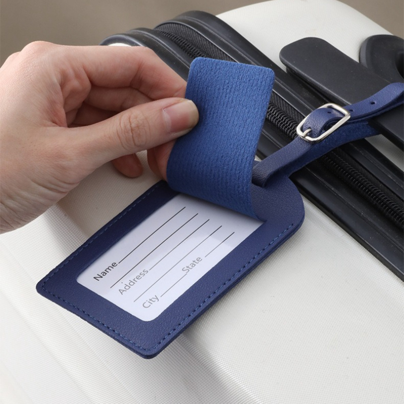 Women Men Luggage Tags PU Leat - đánh giá và giá Travel Accessories Kit For Men