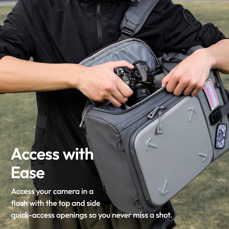 Ulanzi BP04 Hard Shell Camera  - đánh giá và giá Travel Access