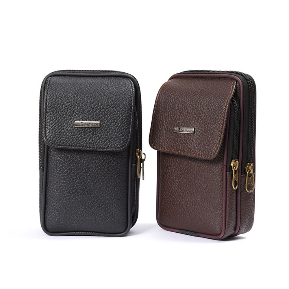 Casual PU Leather Men Waist Ba - đánh giá và giá Travel Accessories Leather