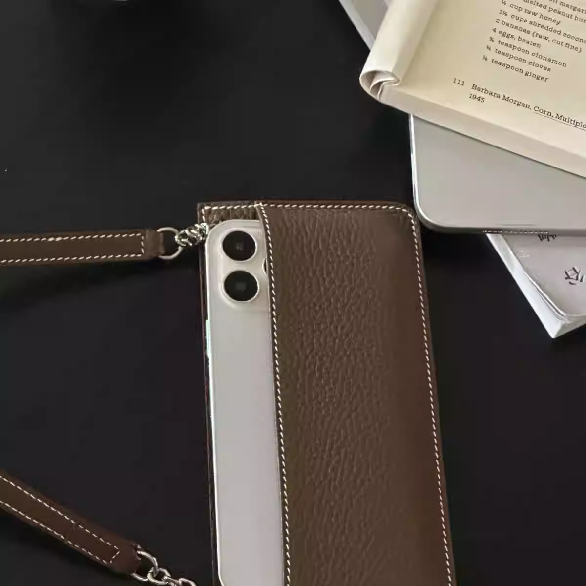 New PU Crossbody Mobile Phone  - đánh giá và giá Passport Holder Rfid