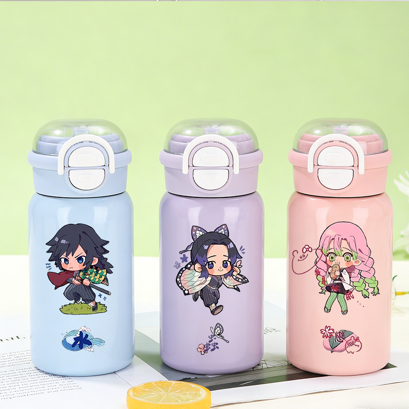 500ml Demon Slayer Thermos Cup - đánh giá và giá Portable Travel Kettle