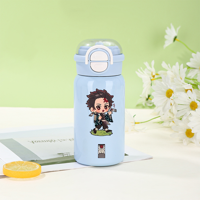 500ml Demon Slayer Thermos Cup - đánh giá và giá Portable Travel Kettle