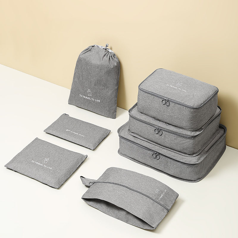 7 Piece Travel Packing Cubes S - đánh giá và giá Travel Accessories Kit For Men
