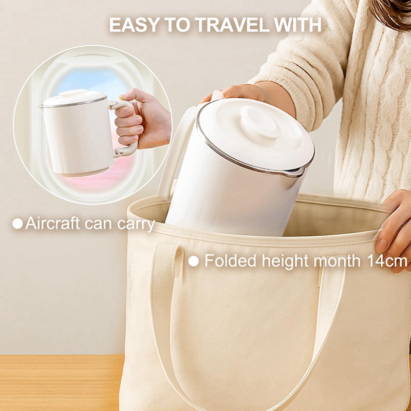 Travel Foldable Electric Kettl - đánh giá và giá Portable Travel Kettle