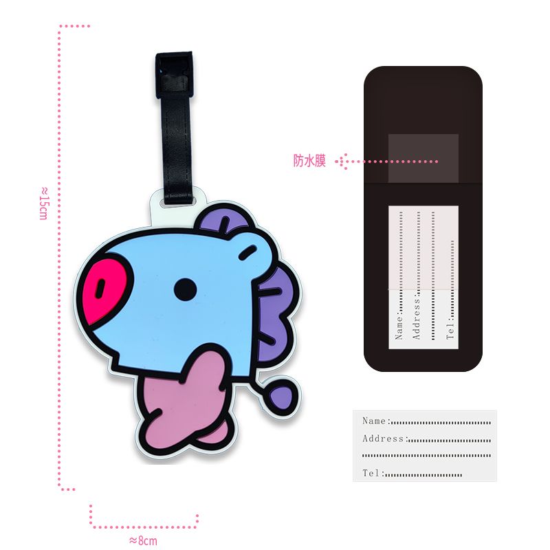 BT21 cartoon cute keychain Kaw - đánh giá và giá Travel Accessories In Bulk