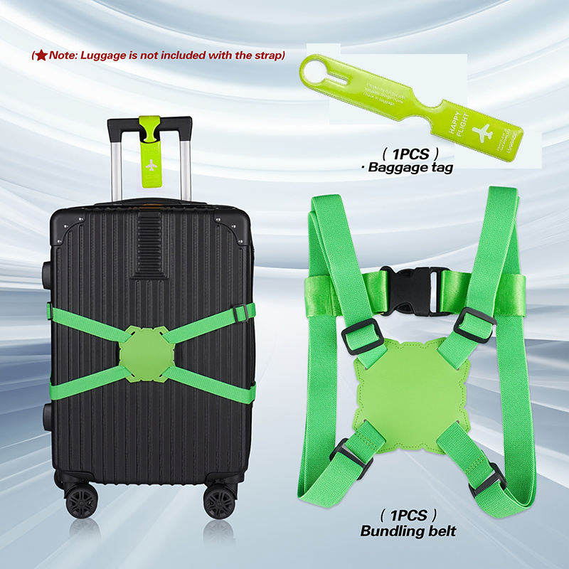 2-Piece Luggage Strap Set + Lu - đánh giá và giá Travel Accessories In Bulk