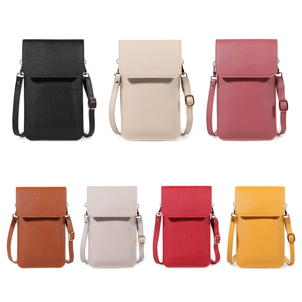 PU Leather Touch Screen Phone  - đánh giá và giá Passport Holder Rfid
