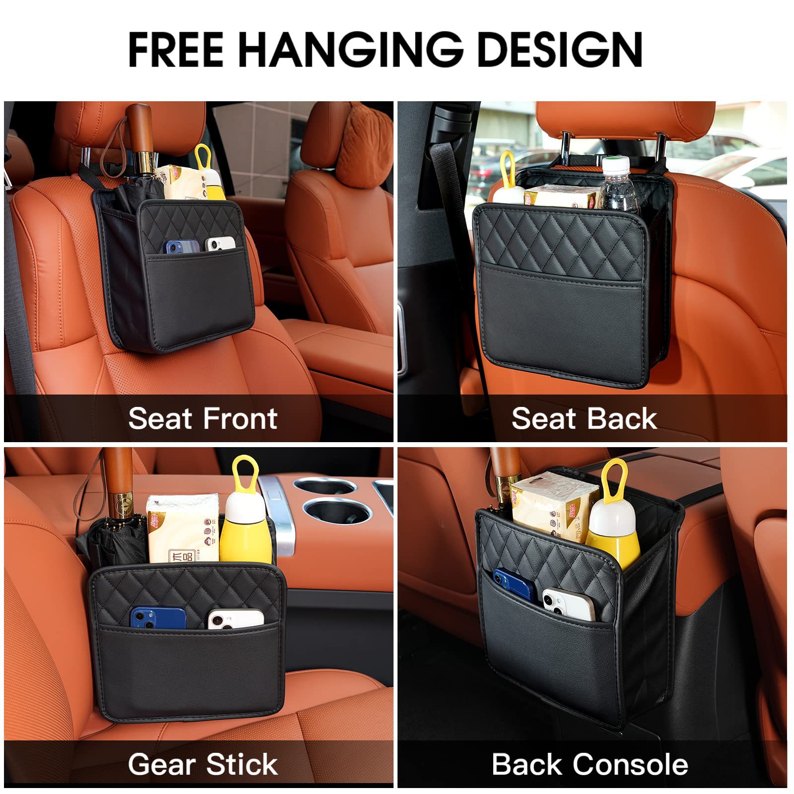 Hanging Storage Pocket Automot - đánh giá và giá Travel Accessories Leather