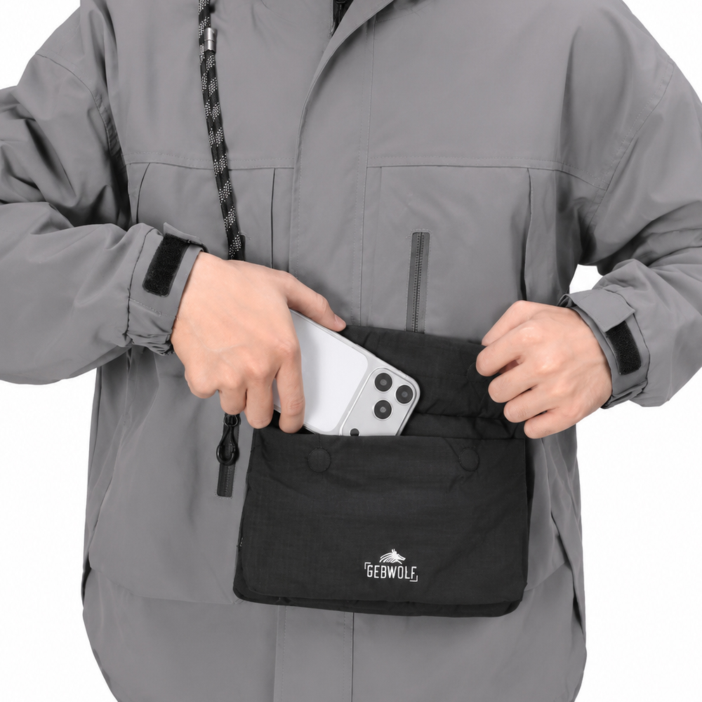 Multifunctional Crossbody Bag  - đánh giá và giá Passport Holder Rfid