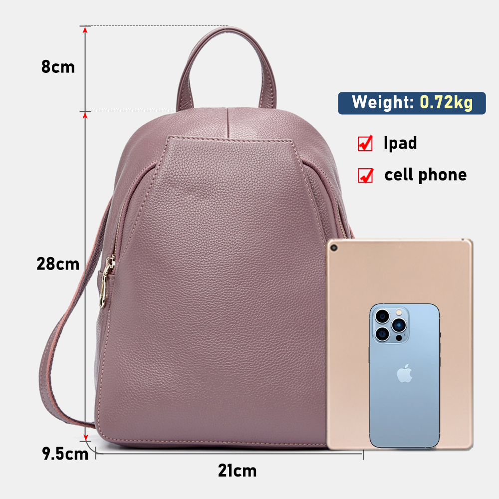 Zency Charm Nữ Ba Lô Nam Da Th - đánh giá và giá Travel Accessories Leather