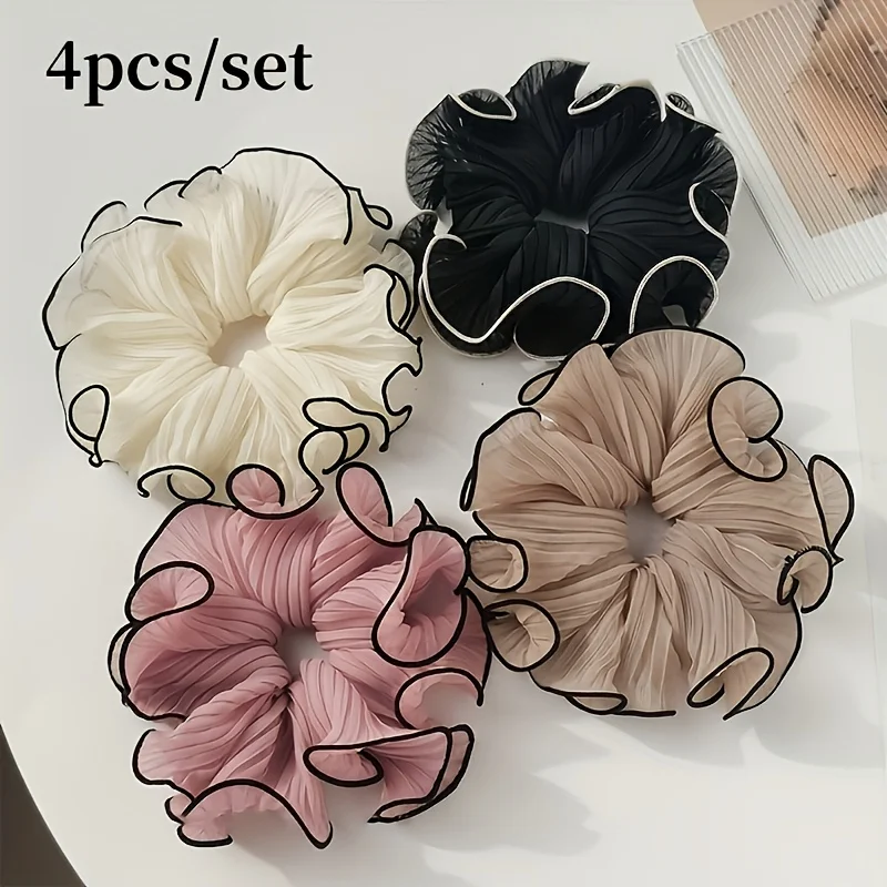 4Pcs/Set Elegant Fringed Fabri - đánh giá và giá Travel Accessories In Bulk