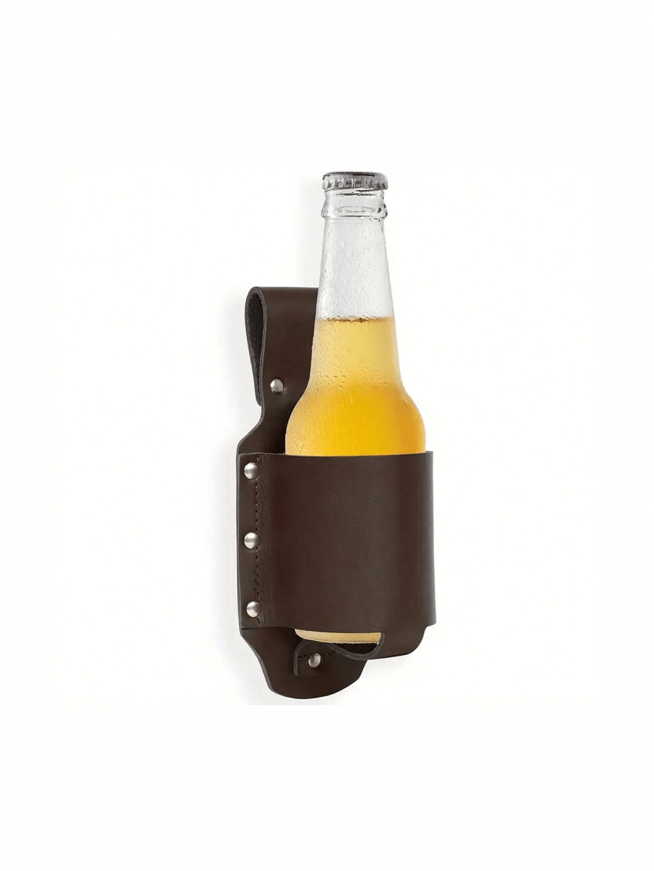 1pc Classic PU Leather Bottle  - đánh giá và giá Travel Accessories Leather
