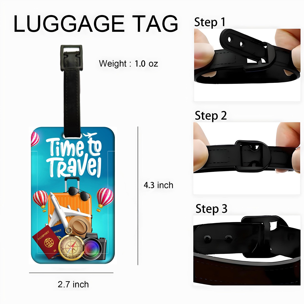 Travel Style Luggage Tag Men W - đánh giá và giá Travel Accessories Kit For Men