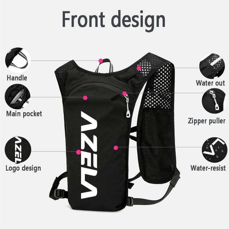 5L Running Hydration Vest Back - đánh giá và giá Hydration Pack Backpack