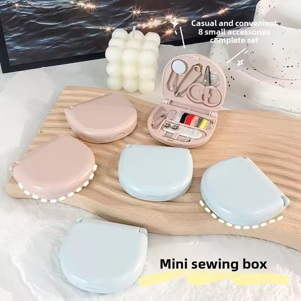 Mini Manual Sewing Machine Kit - đánh giá và giá Travel Accessories Kit For Men