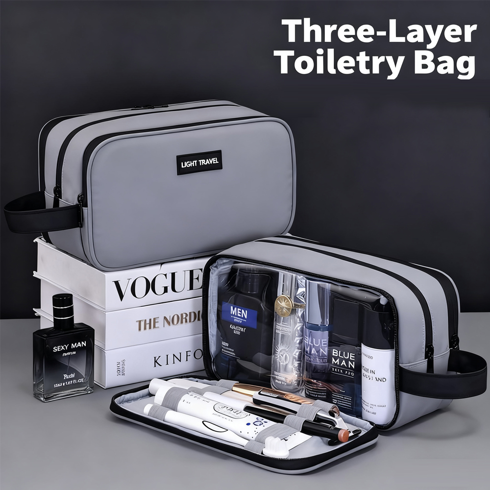 1PCS Toiletry Bag for Men, Tra - đánh giá và giá Travel Accessories Kit For Men